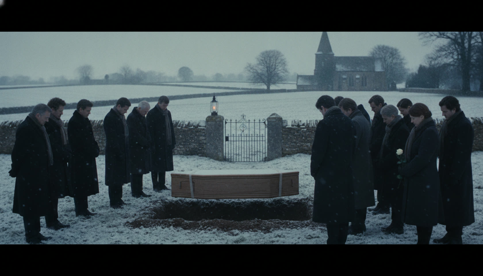 The graveside