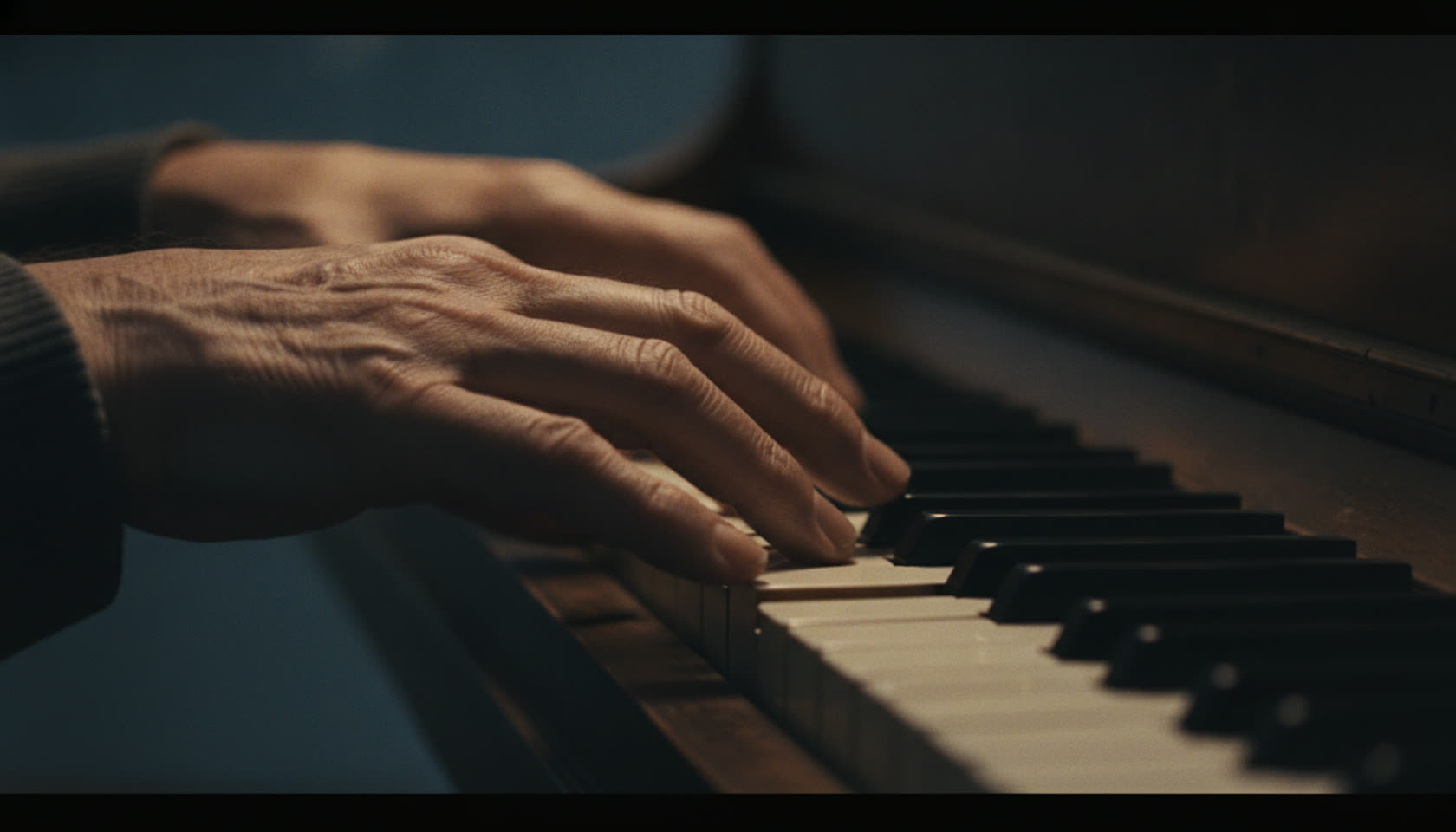 Hands on the keys